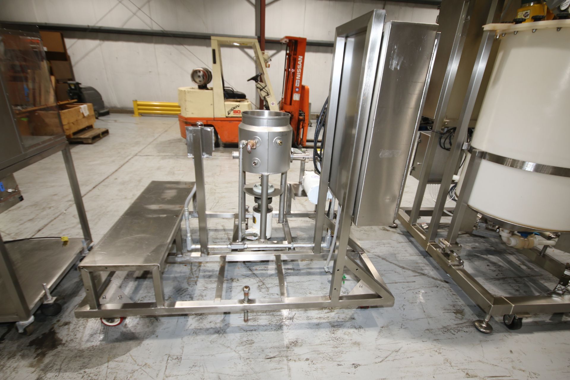 Skid-Mounted Blending System includes GOE Aprox. 13" W x 16" H Blender with Baldor 1 hp Motor, - Image 5 of 7