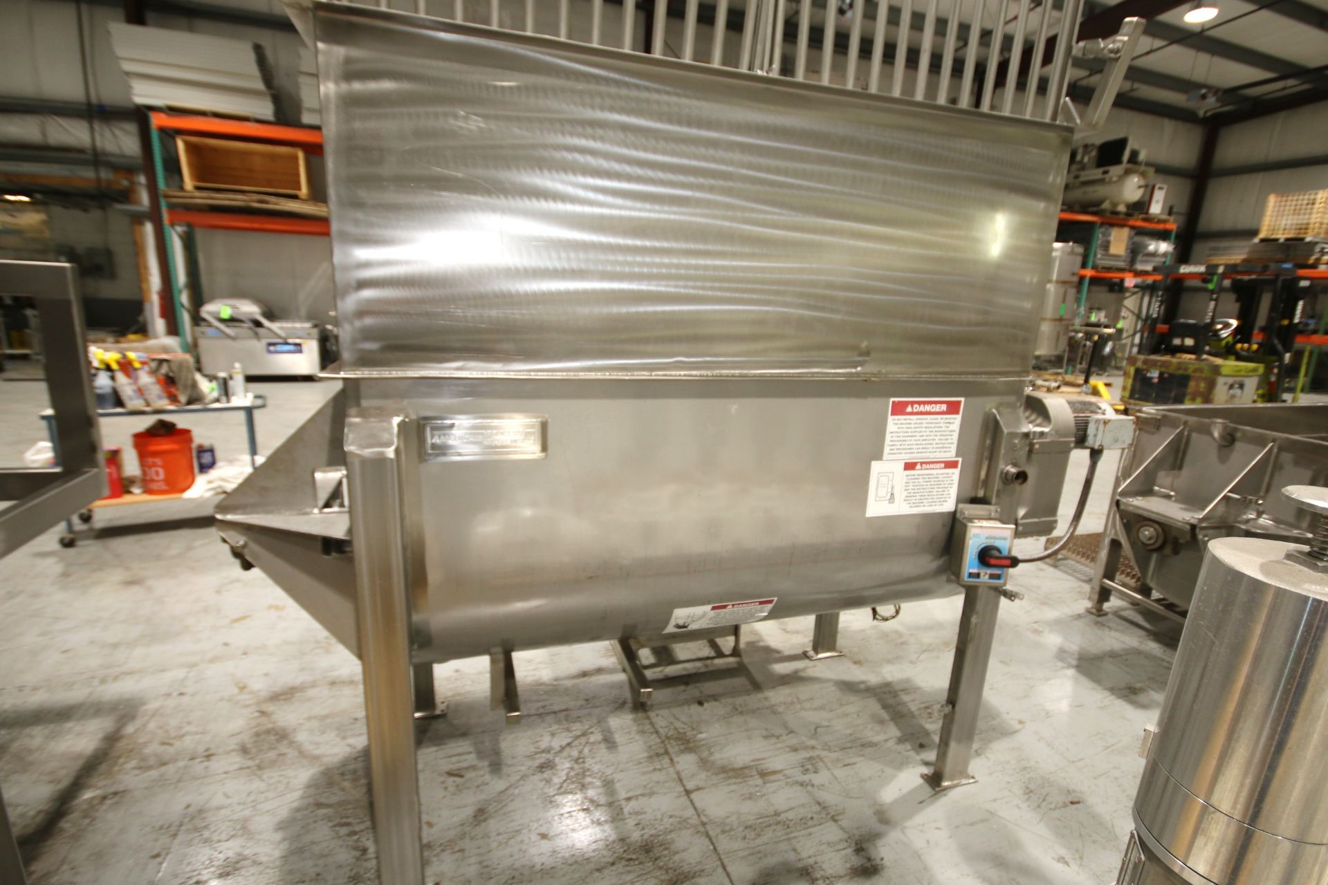 American Process Systems Aprox. 72" L x 60" Deep x 30" W All S/S Paddle Blender, Model SPB-30, S/N - Image 6 of 8