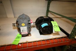 (2) Pc. - Roots Power Air Lock/Rotary Valve, Model 33-U RAI, S/N SR0023904 with 1/2" Inlet/Outlet
