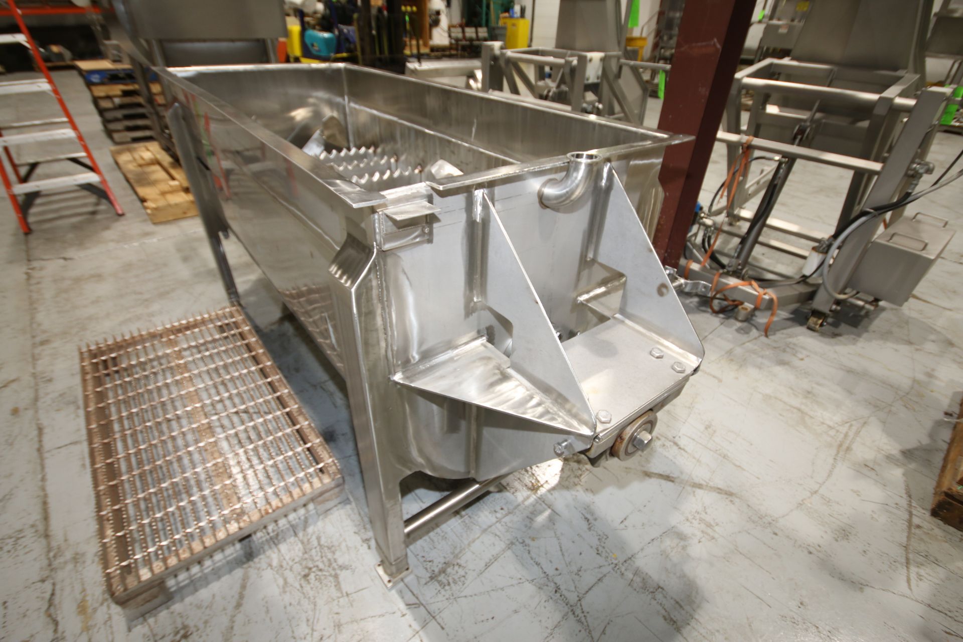 American Process Systems Aprox. 72" L x 33" Deep x 30" W All S/S Paddle Blender, Model U030-5504, - Image 3 of 6