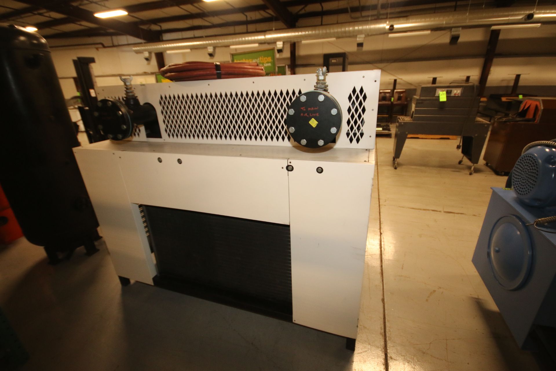Gardner Denver Refrigerated Air Dryer, Model 7000101, S/N 8-01-95-4771, 800 scfm, 5 hp Comp., 1/3 hp - Image 4 of 5