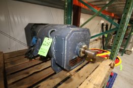 WER Industrial Electrostat 20 hp DC Motor, Model 3660F620000, S/N 47832-AJ, Frame 366AT, 1150 RPM,