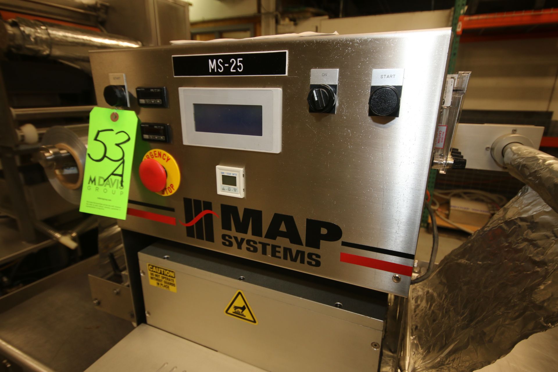 Jes Corp. Packaging Machinery Map Systems Tamper Evident Sealer, Model MS-25, S/N 5250101 - Image 5 of 9