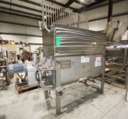 American Process Systems Aprox. 72" L x 60" Deep x 30" W All S/S Paddle Blender, Model SPB-30, S/N