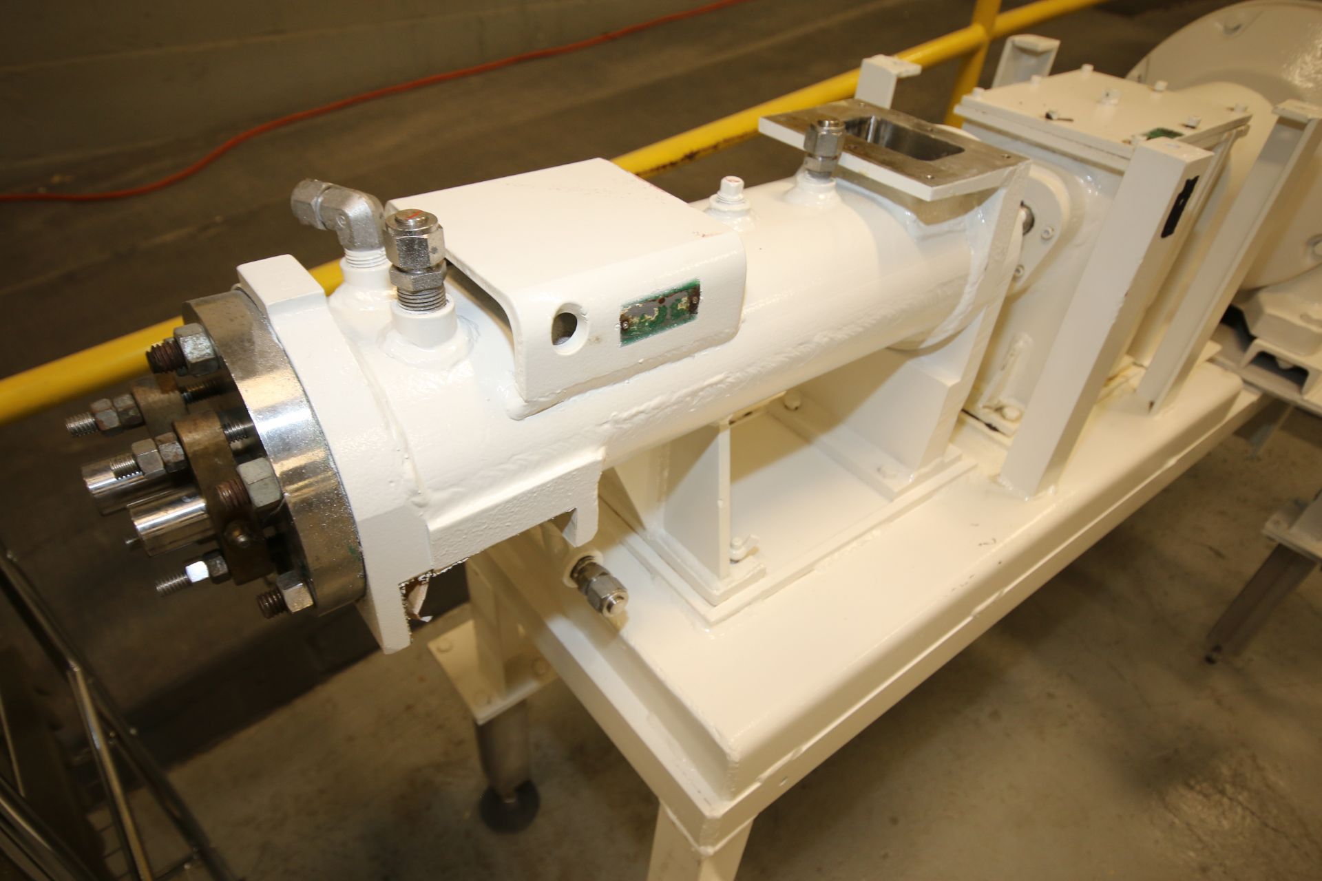 Reco Type Extruder with Dual S/S Auger, Reeves Variable Speed Drive, Aprox. 7-1/2 hp Motor, Gear - Image 2 of 6