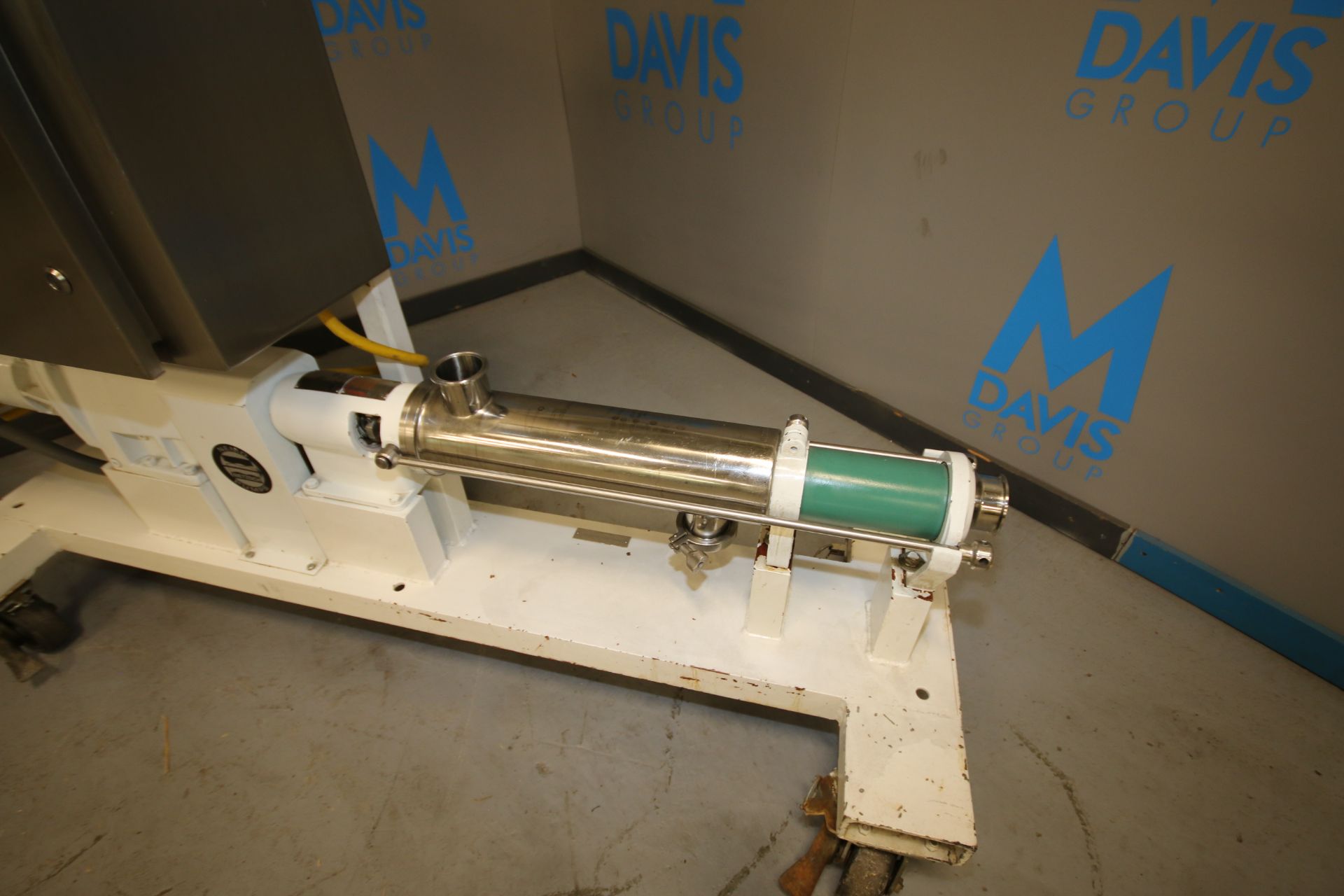 Nemo Netzsch Cavity Pump, Type ND040C1, Model 14324 with 2-1/2" Clamp Type Head and 1.5 hp Drive, - Image 2 of 5