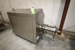 2007 Aeros Continuous Aerator, Type A1000, Model 2007014-01, 750 Litre Capacity with 2-1/2" x 2" S/S