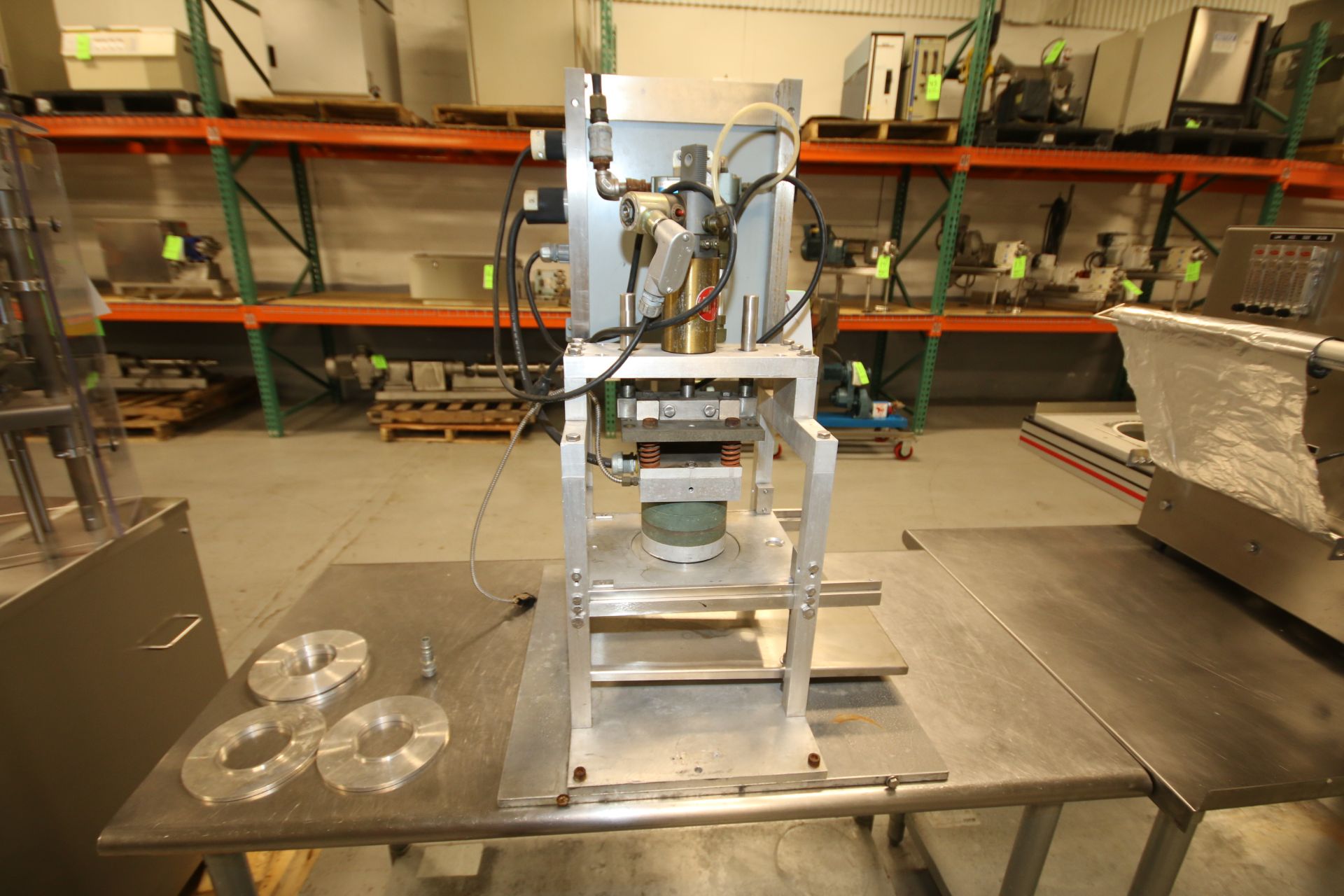 Autoprod Single Head Tamper Evident Sealer, Model Lab.Heat Sealer, S/N AP-1163, Set-Up with 2-3/8" - Image 3 of 5