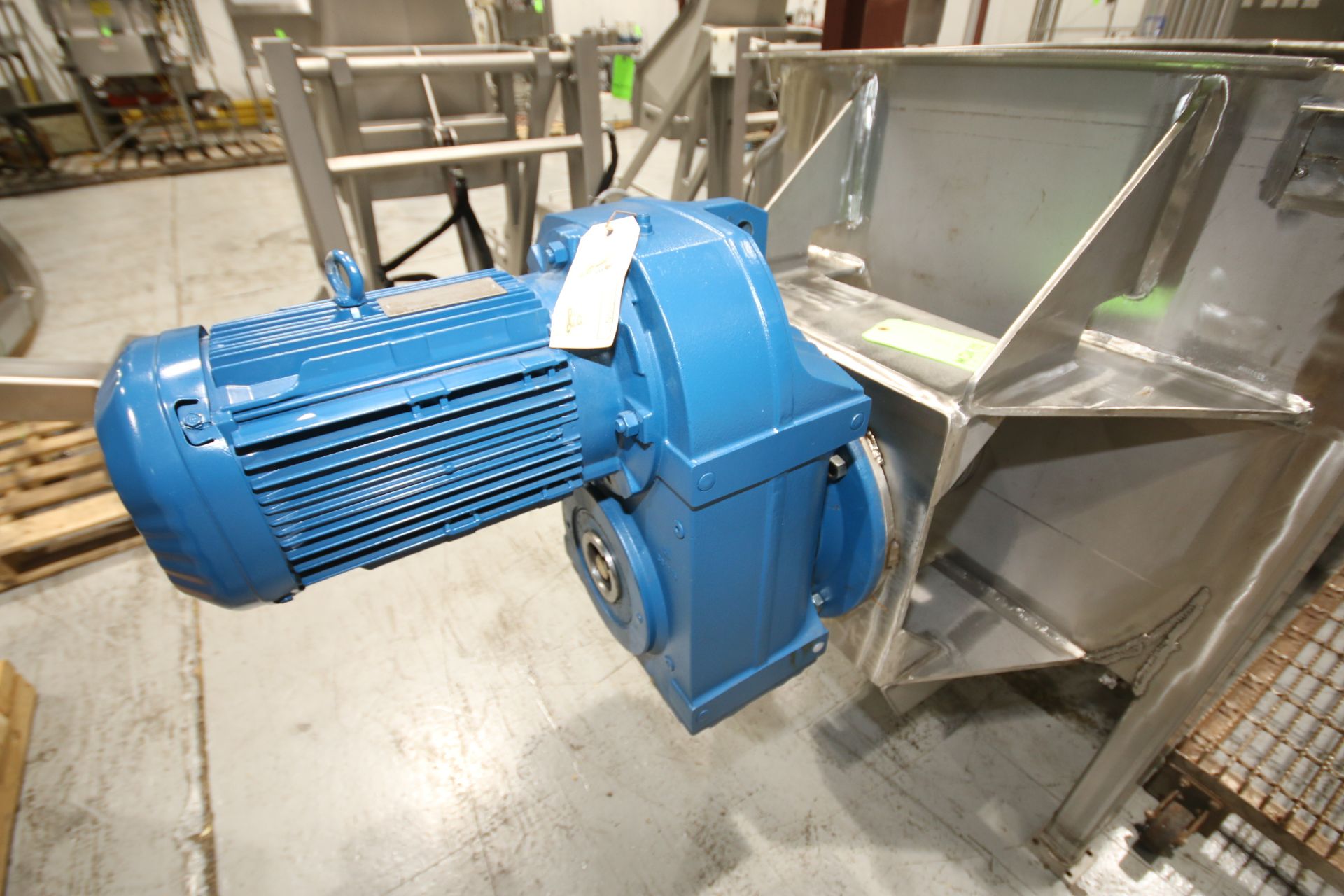 American Process Systems Aprox. 72" L x 33" Deep x 30" W All S/S Paddle Blender, Model U030-5504, - Image 5 of 6