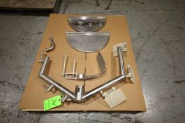 Pallet Spare Tank Parts includes 34" W Bottom Side Sweep S/S Agitator, (2) 1/2 Lids and 1"