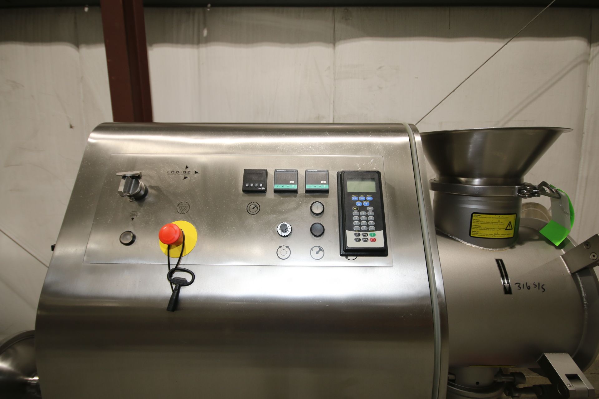 2011 Lodige Process Technology 50 Litre Batch Mixer, Type L50, S/N 16592, Equipped with 4-Paddle - Image 5 of 13