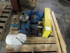 Viking-type Positive Displacement Gear pump with relief valve with US Synchrogear 2HP motor and gear