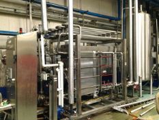 Barry-Wehmiller Flash Pasteurization Skid Serial 61180 Year: 2011 Setup for Juice or Lightly