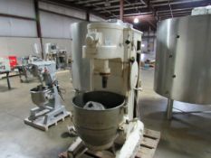 Century Heavy Duty Mixer with 22" diameter 22" deep mix bowl(about 30 gallon) - (Rigging and loading