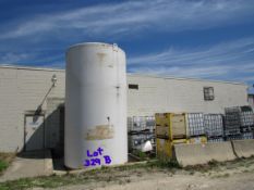 10,000 Gallon Stainless steel jacketed and insulated vertical tank