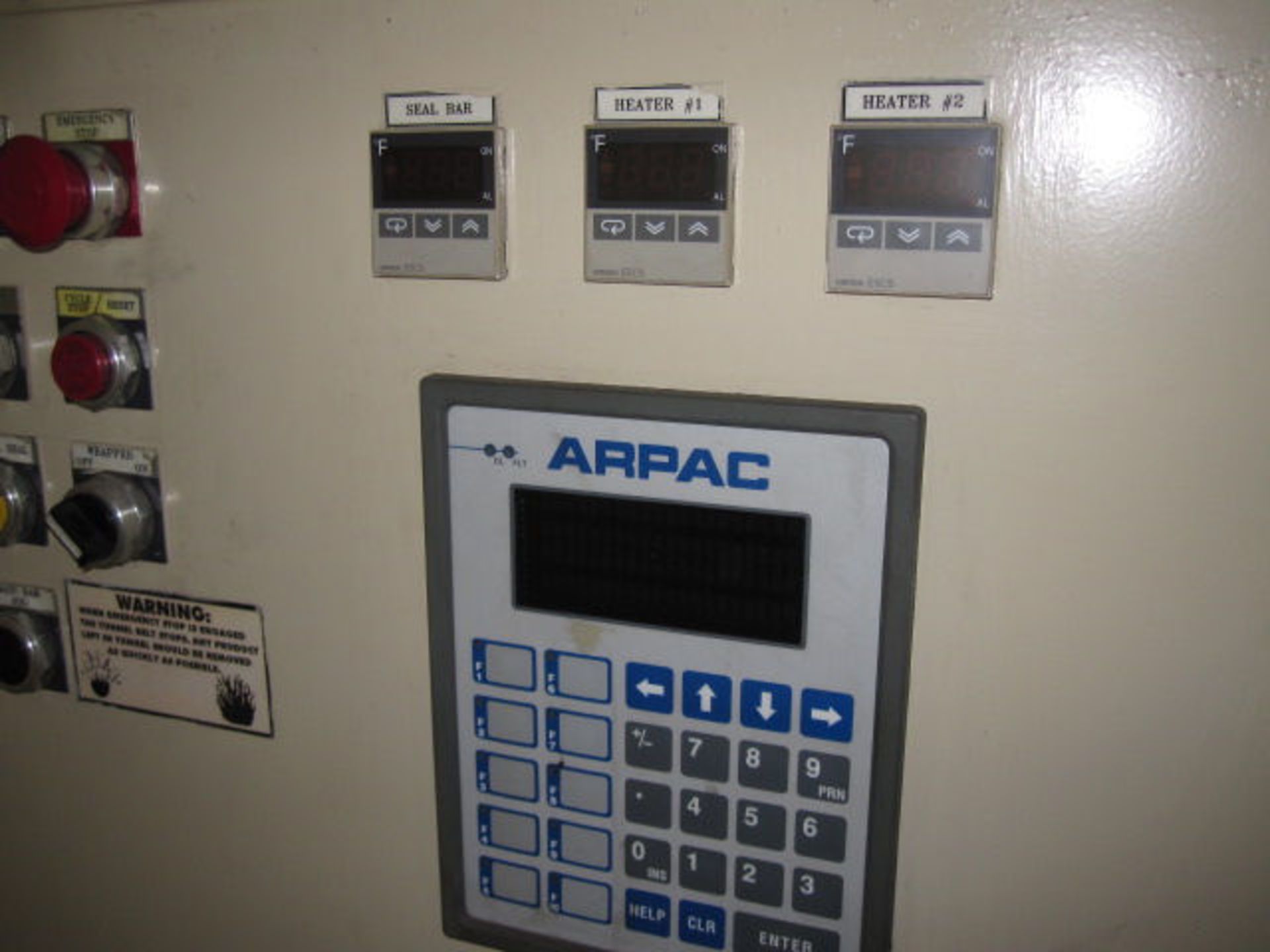 Arpac Shrink Bundler, Model # 1058-50, S/N 2799, right angle infeed with 50" wide film - Image 4 of 5