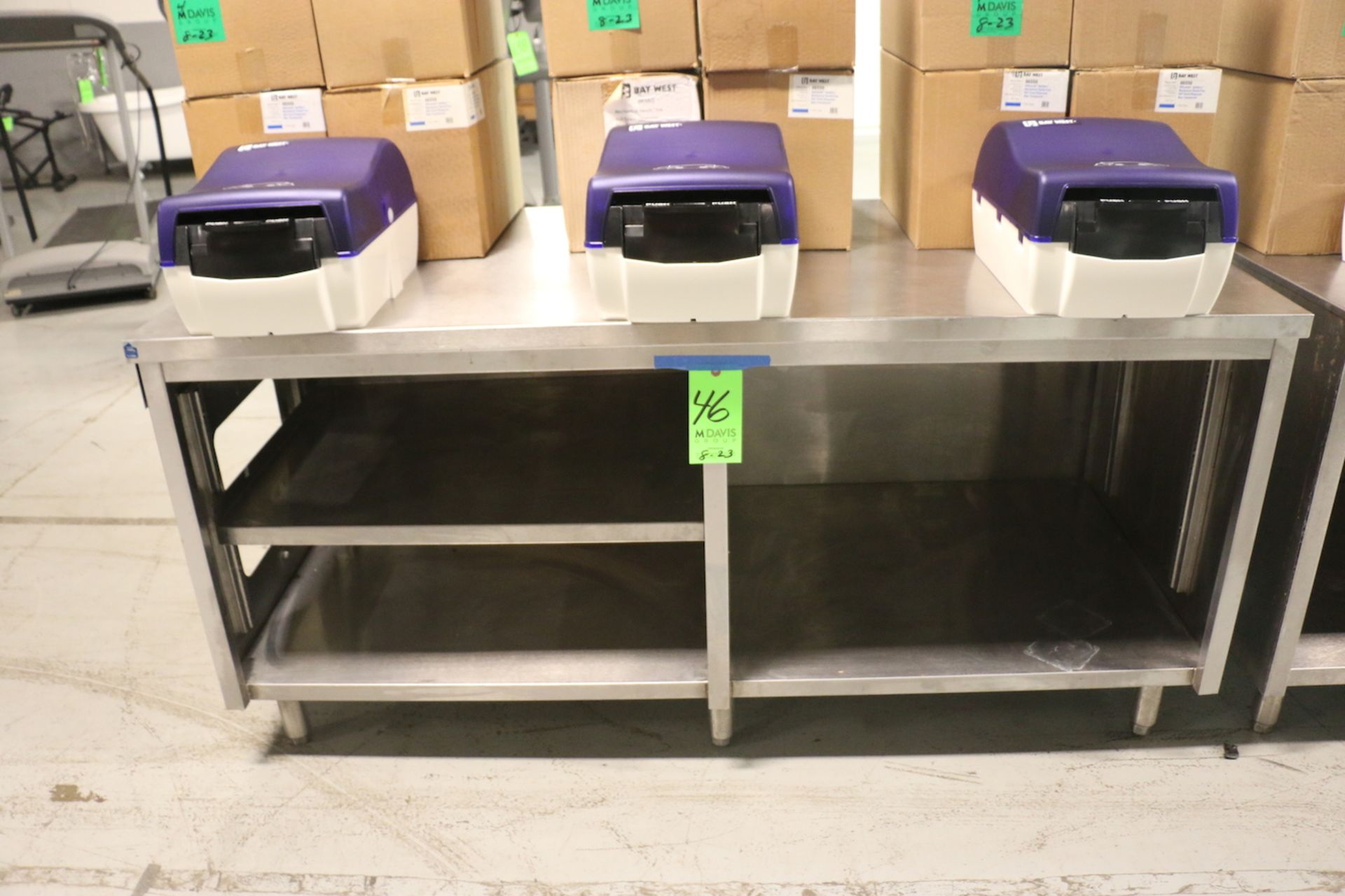 Aprox. 70" L x 31-1/4" W x 34-3/4" H Commercial Kitchen/Restaurant S/S Cabinet/Work Table (Located - Image 3 of 4
