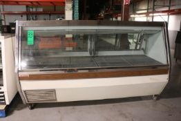 McCray Refrigerator Co. Aprox. 94" L 4-Glass Door Deli Cooler, Model SC-CDS-35-85-8, S/N 83-25846-3,