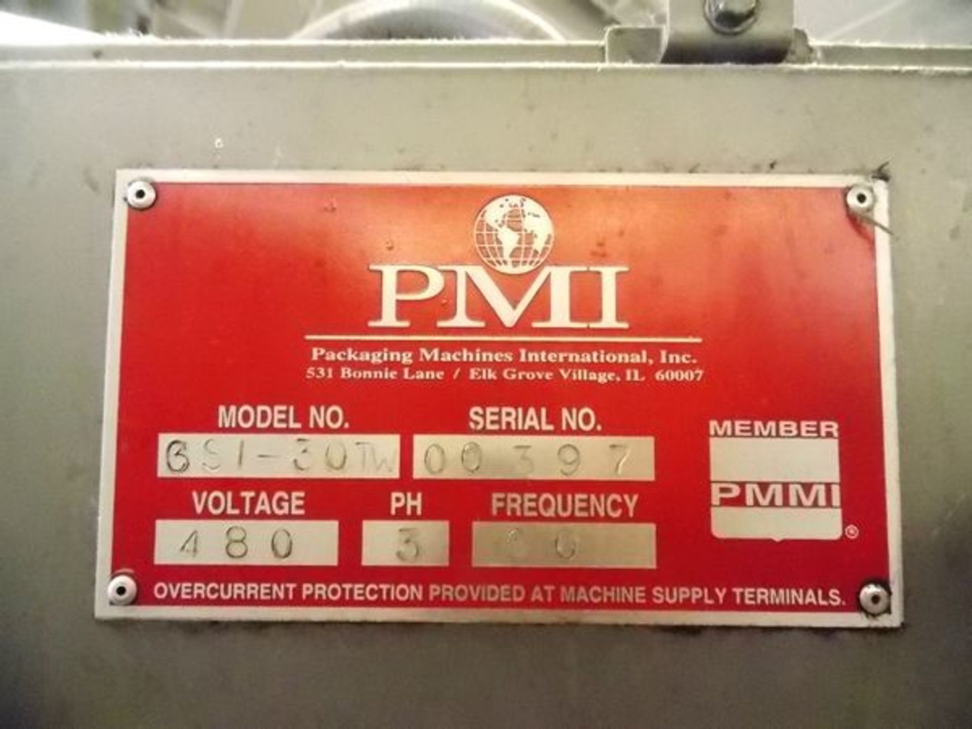 PMI Tray Shrinkwrapper with Heat Tunnel Model: CSI-30TW Serial: 00397 Inline Tray Shrinkwrapper with - Image 4 of 5