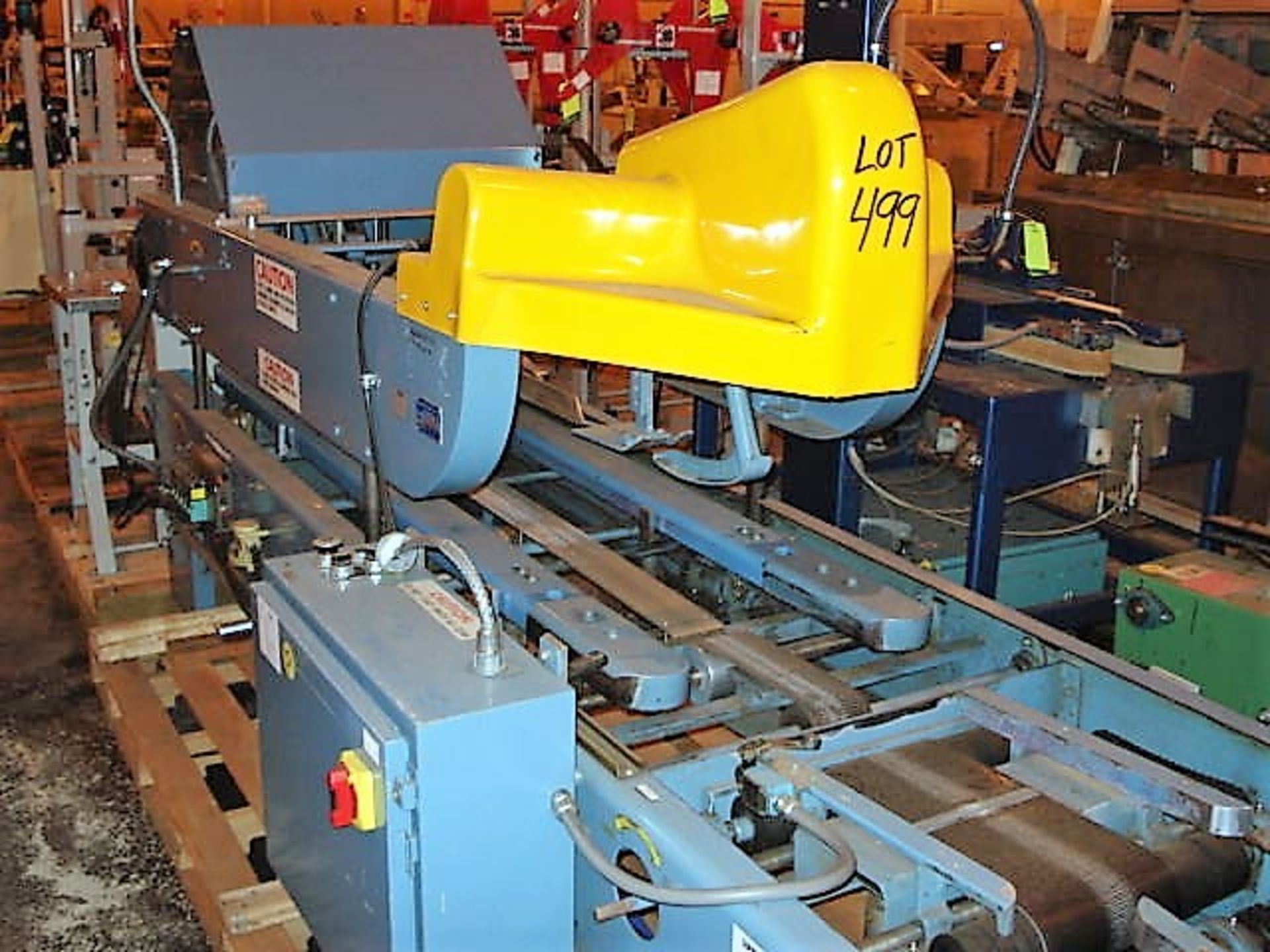 Elliott Case Sealer, Model # 85-AT, S/N 93-12-20, automatic top & bottom case taper with index