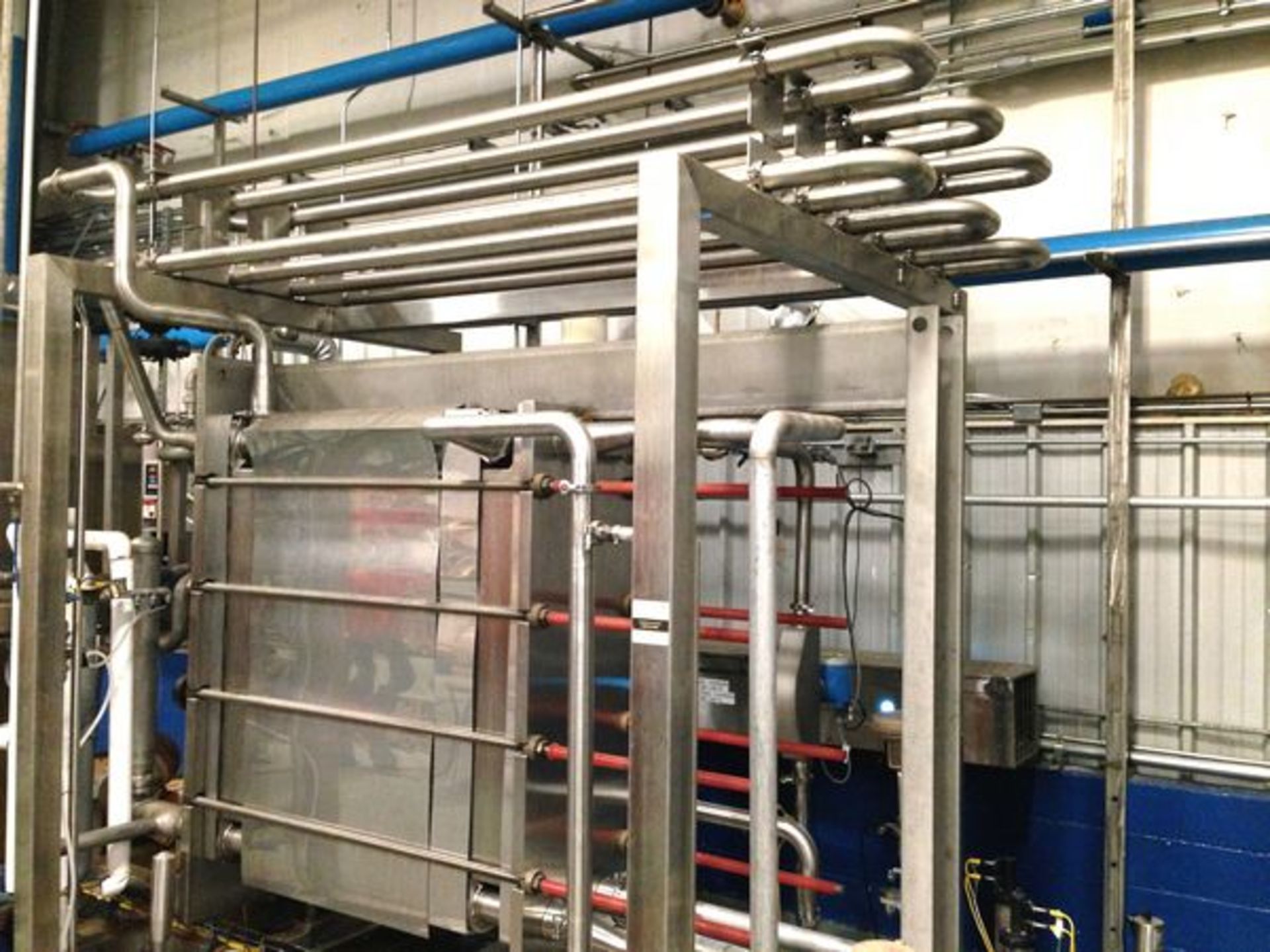 Barry-Wehmiller Flash Pasteurization Skid Serial 61180 Year: 2011 Setup for Juice or Lightly - Image 10 of 15