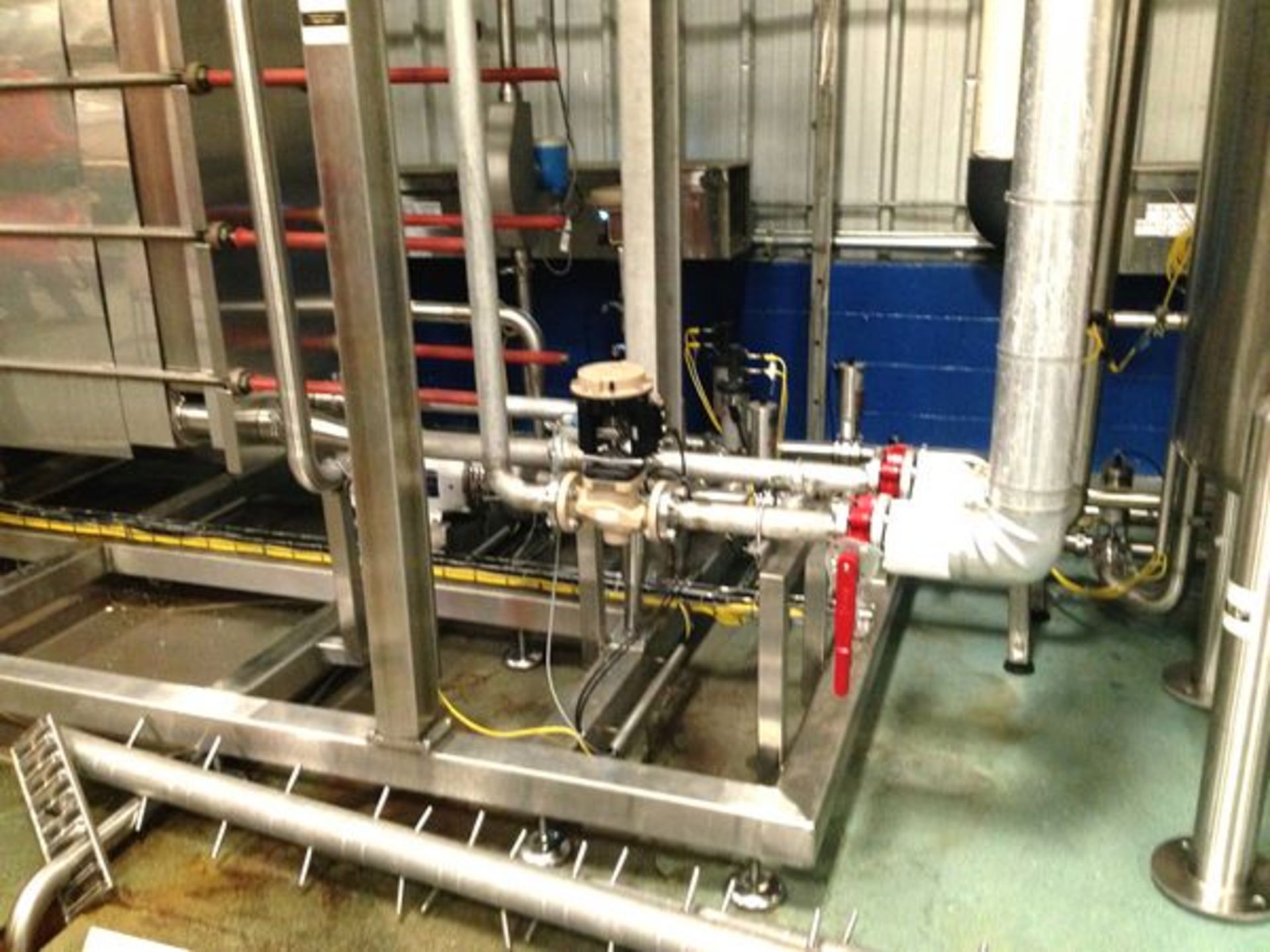 Barry-Wehmiller Flash Pasteurization Skid Serial 61180 Year: 2011 Setup for Juice or Lightly - Image 11 of 15