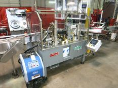 Trine 4400 Roll Fed Labeler Serial: 6378 Year: 2008 Quick changeover machine, New Nordson Dura