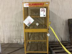 Safety cabinet for propane tanks (Rigging and loading fees included in the selling Price -