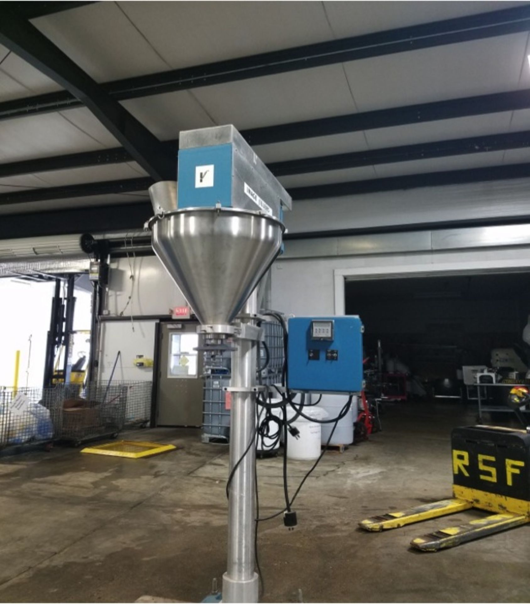 Image In-Line Auger Filler, Model 2000, S/N IF S2000606, 8-Gallon Hopper, 208/240/460VAC 3PH - Image 2 of 6