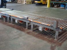 Lantech Pallet Conveyor, 51" W x 21' L (3 x 5' sections and 1 x 6' section) (Located in South