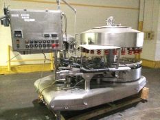 Federal 26 Valve Rotary Filler with 6 Head Screw Capper Model: GWS 26-6 Serial: 1331GWS266L552 26