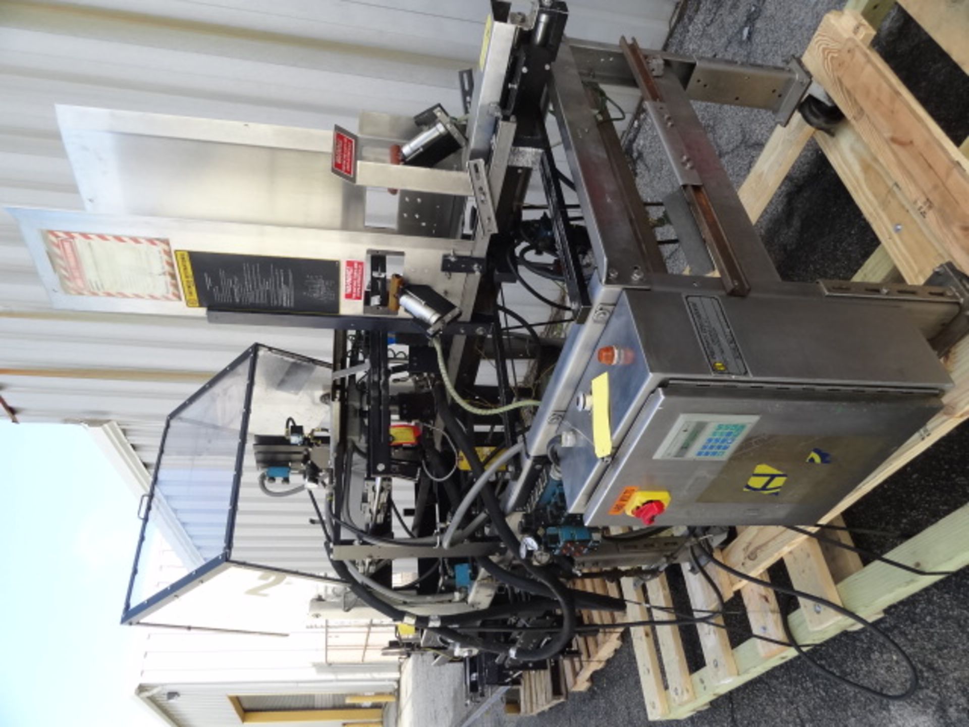 Hartness Tray Former, Model # TF-50, S/N 16-051, single forming head for corrugated trays / - Image 4 of 4