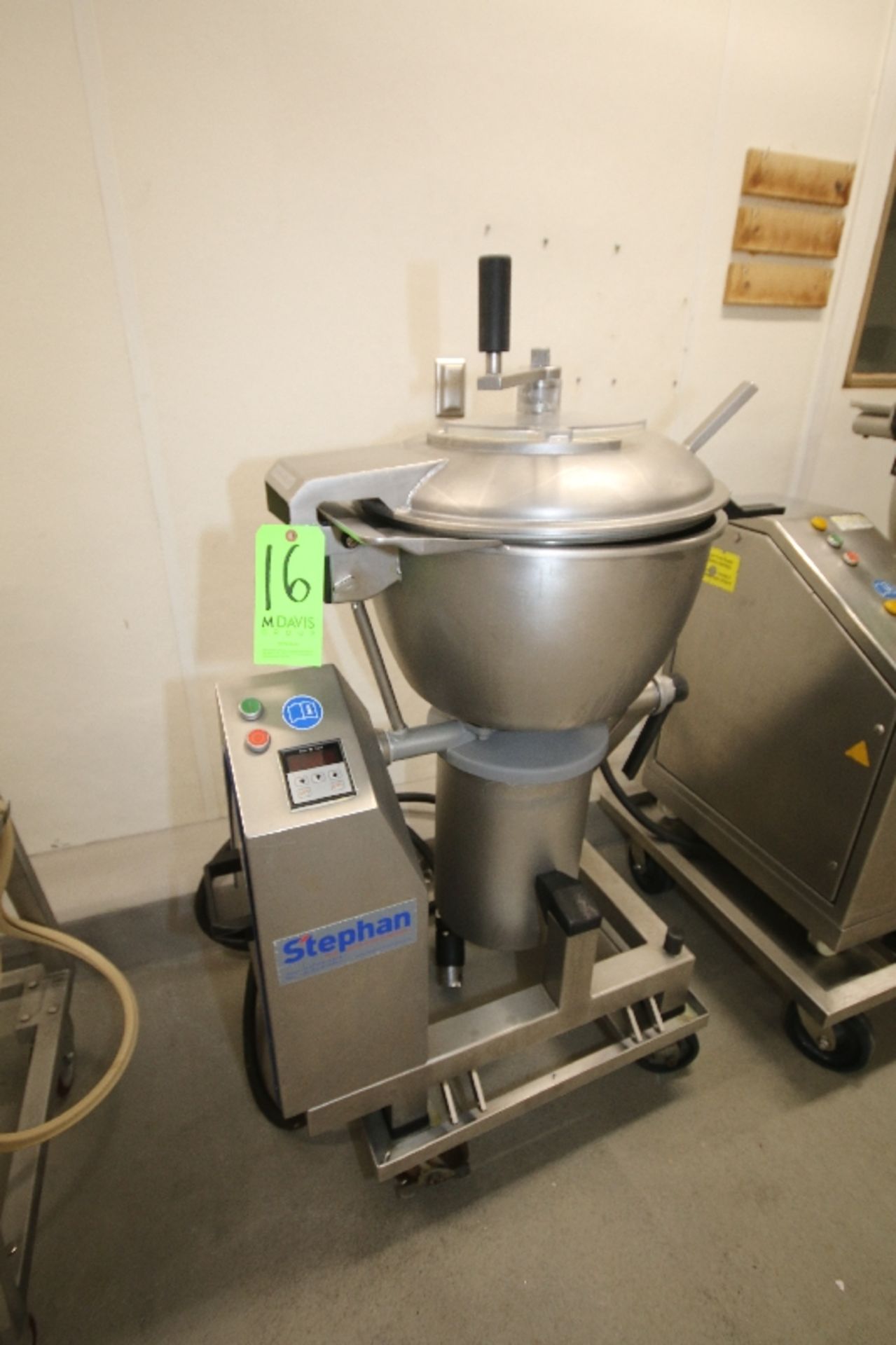 2014 Stephan VCM, M/N VCM 44 A/1, S/N U1300356, 1800 RPM, Mounted on S/S Frame with Casters, - Image 2 of 5