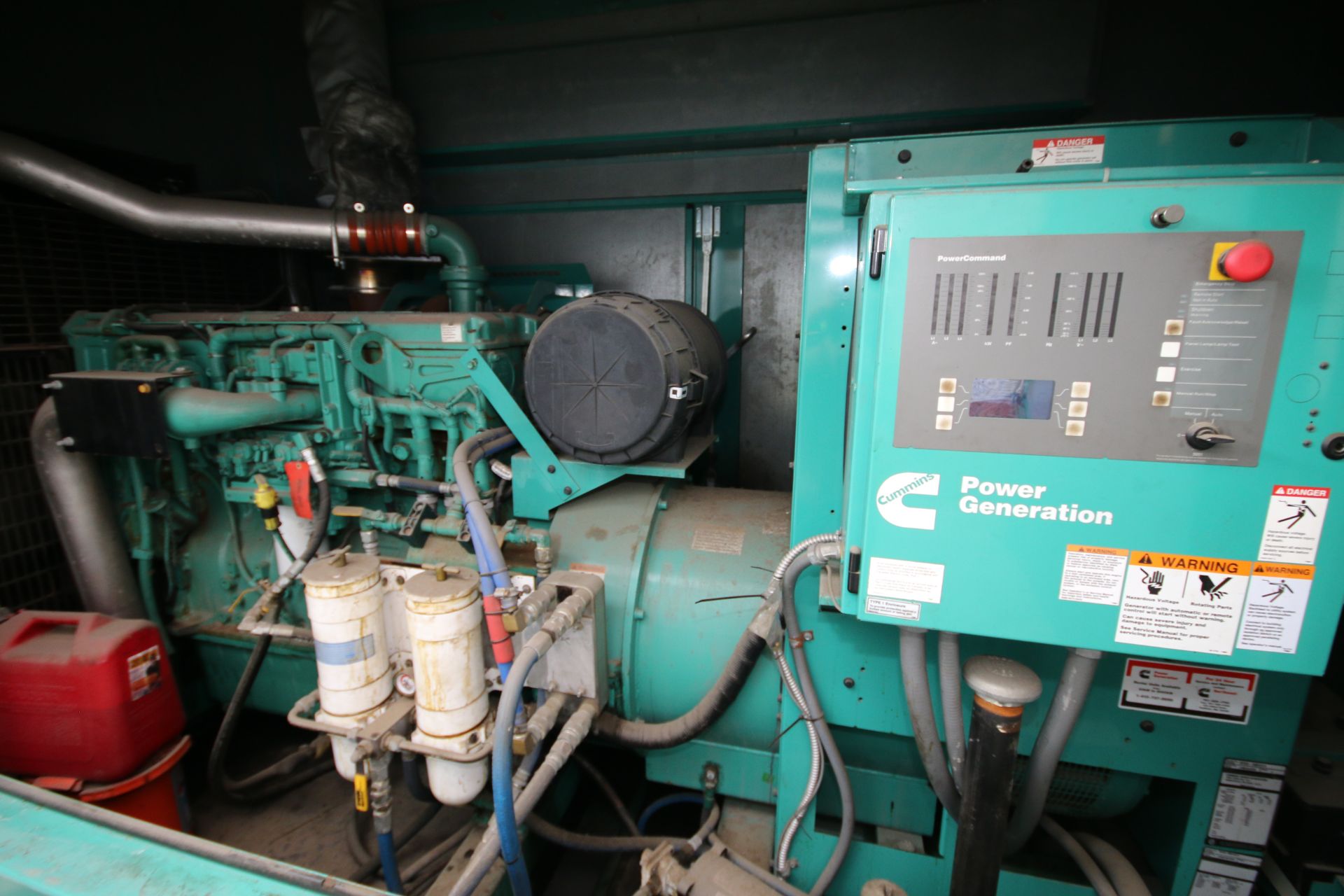 Cummins Stand-By Industrial Generator Set System, M/N DFEK-5991211, S/N J100161379, 500kW/625kVA, - Image 7 of 11