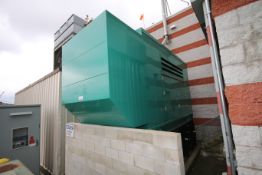 Cummins Stand-By Industrial Generator Set System, M/N DFEK-5991211, S/N J100161379, 500kW/625kVA,