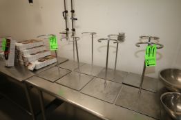 S/S Waste Bag Table Top Stands