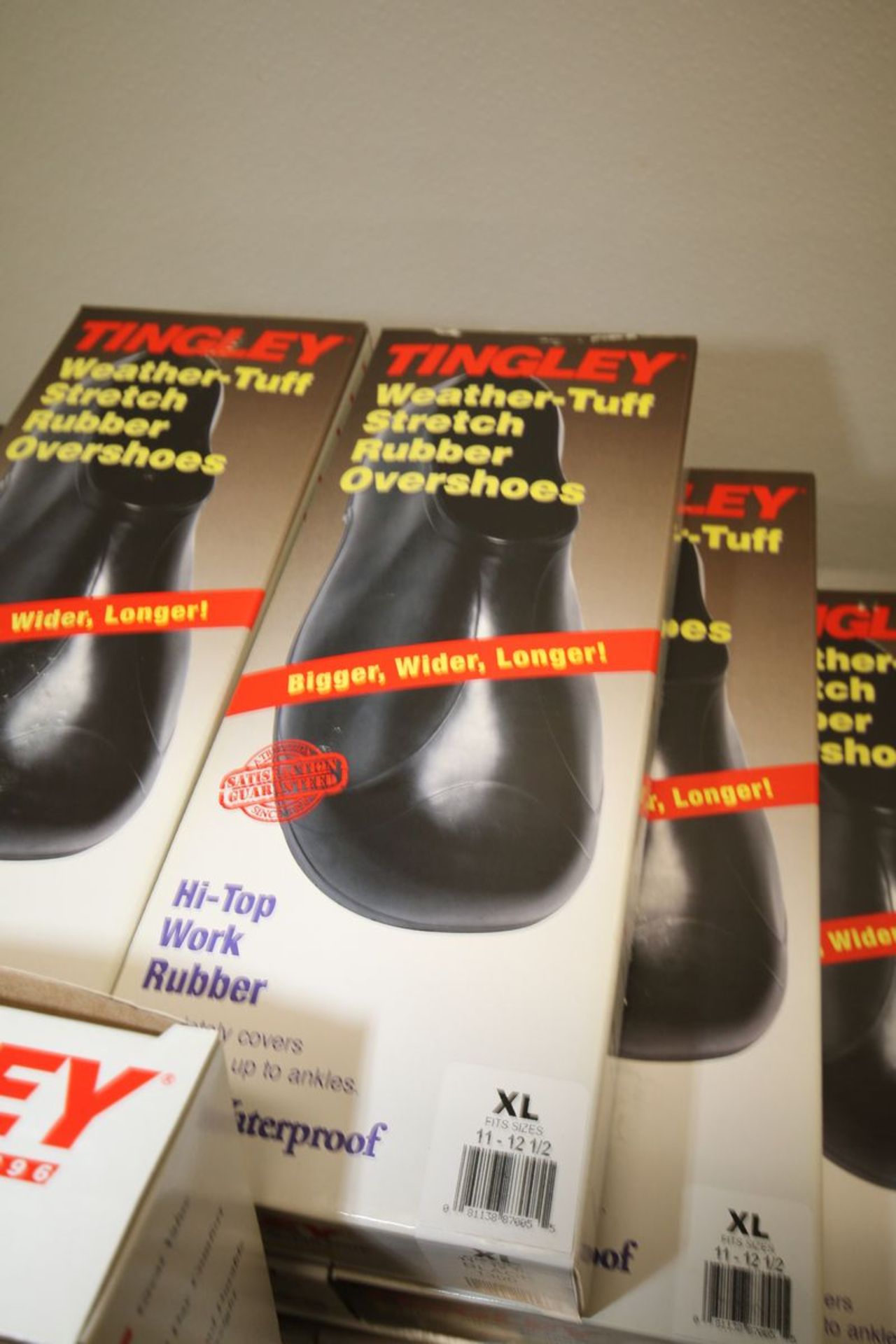 NEW Tingley Hi-Top Work Rubber Overshoes, (4) Medium, (4) Large, and (9) Extra Large - Image 2 of 2
