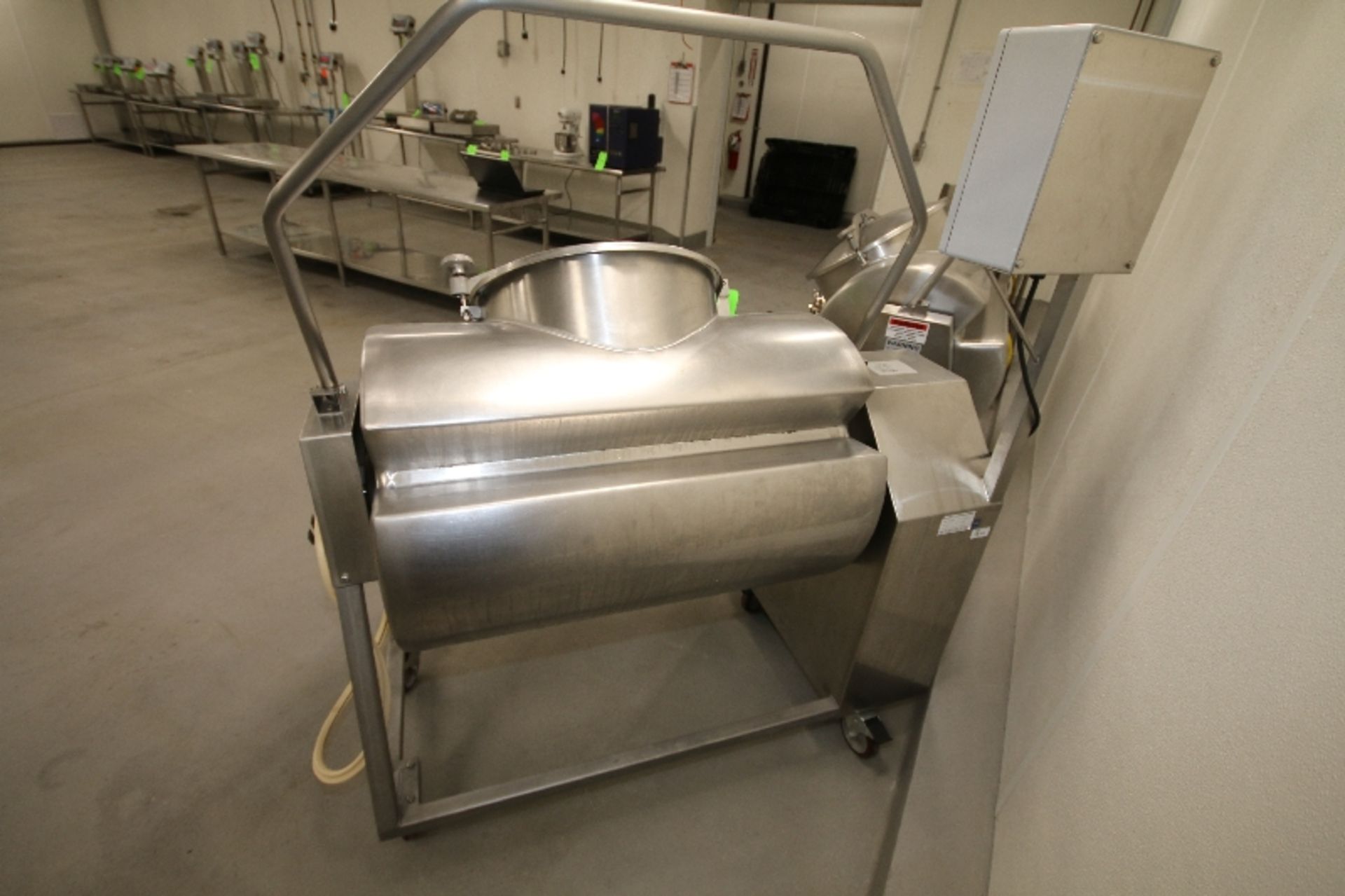 Daniels Food Equipment S/S Tumbler, M/N DVTS 300, with 1/2 hp Motor, 115 V, S/S Lid, Mounted on - Image 4 of 6