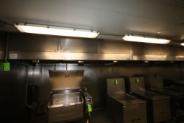 Greenheck 3-Compartment S/S Kitchen Ventilation System, with (5) Ansul R-102 Wet Chemical Fire