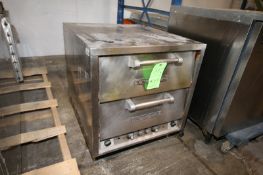 Bakers Pride Dual Shelf S/S Oven, M/N DP2, S/N 408, 208 Volts, 1 Phase