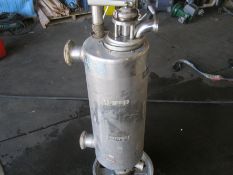 CONTHERM SCRAPED SURFACE HEAT EXCHANGER, MODEL: 6X4, PART NO: 3633664, SERIAL #: 989SLN WITH BELT