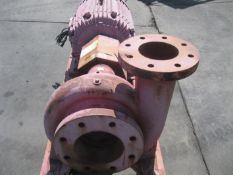 UNUSED GOULD PUMP COUPLED ON SKID TO 100HP US ELECTRIC MOTOR, PUMP: MODEL: 6E-12.875 BF,