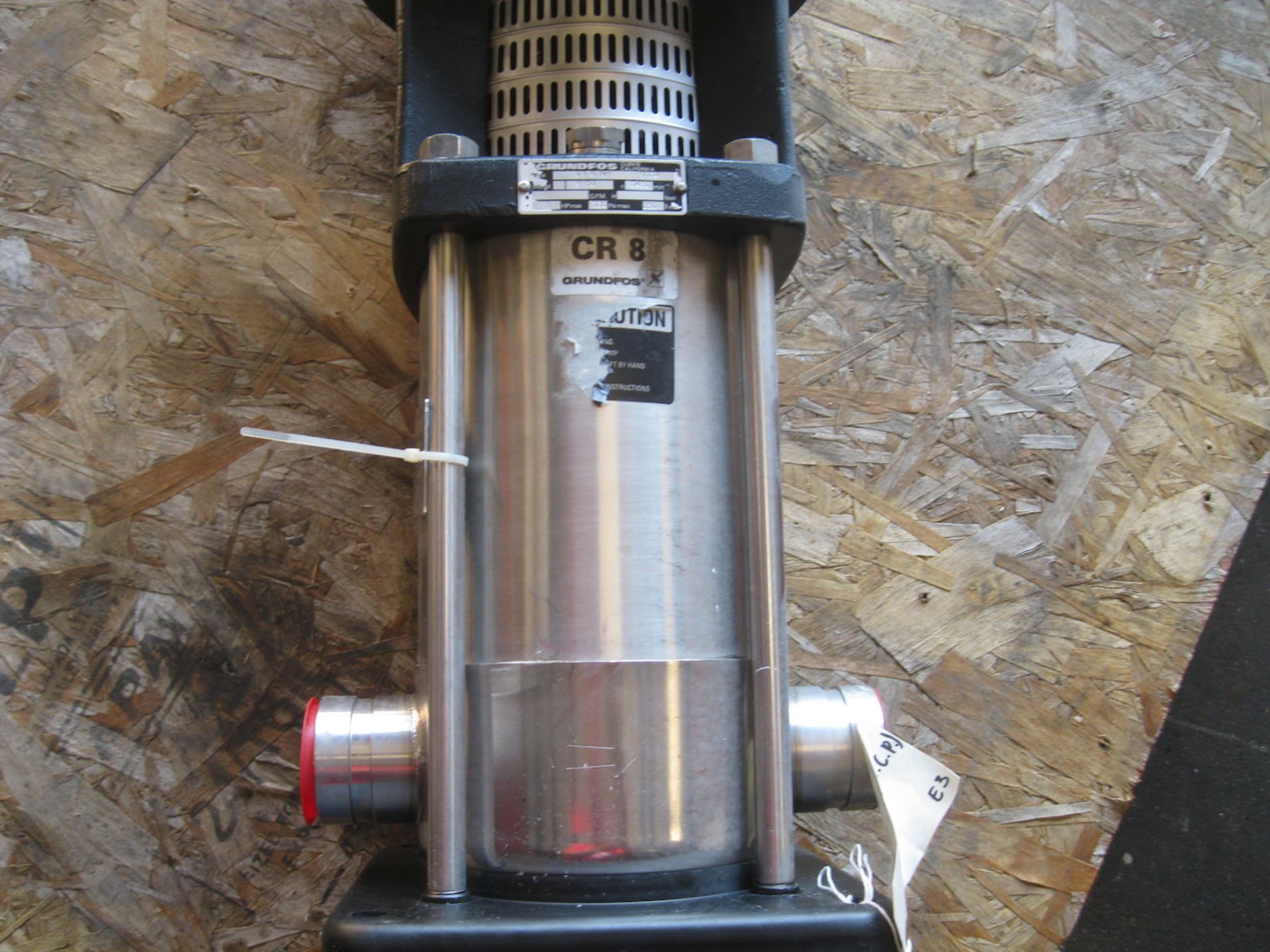 GRUNDFOS PUMP TYPE-CR8NH MODEL: 8-50, 5HP, 230 PSI (Located in Colorado - Image 2 of 4