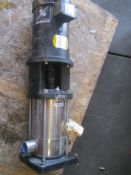 GRUNDFOS PUMP, TYPE CRN8-50 U-A-BUBE, A 9320, 5HP (Located in Colorado