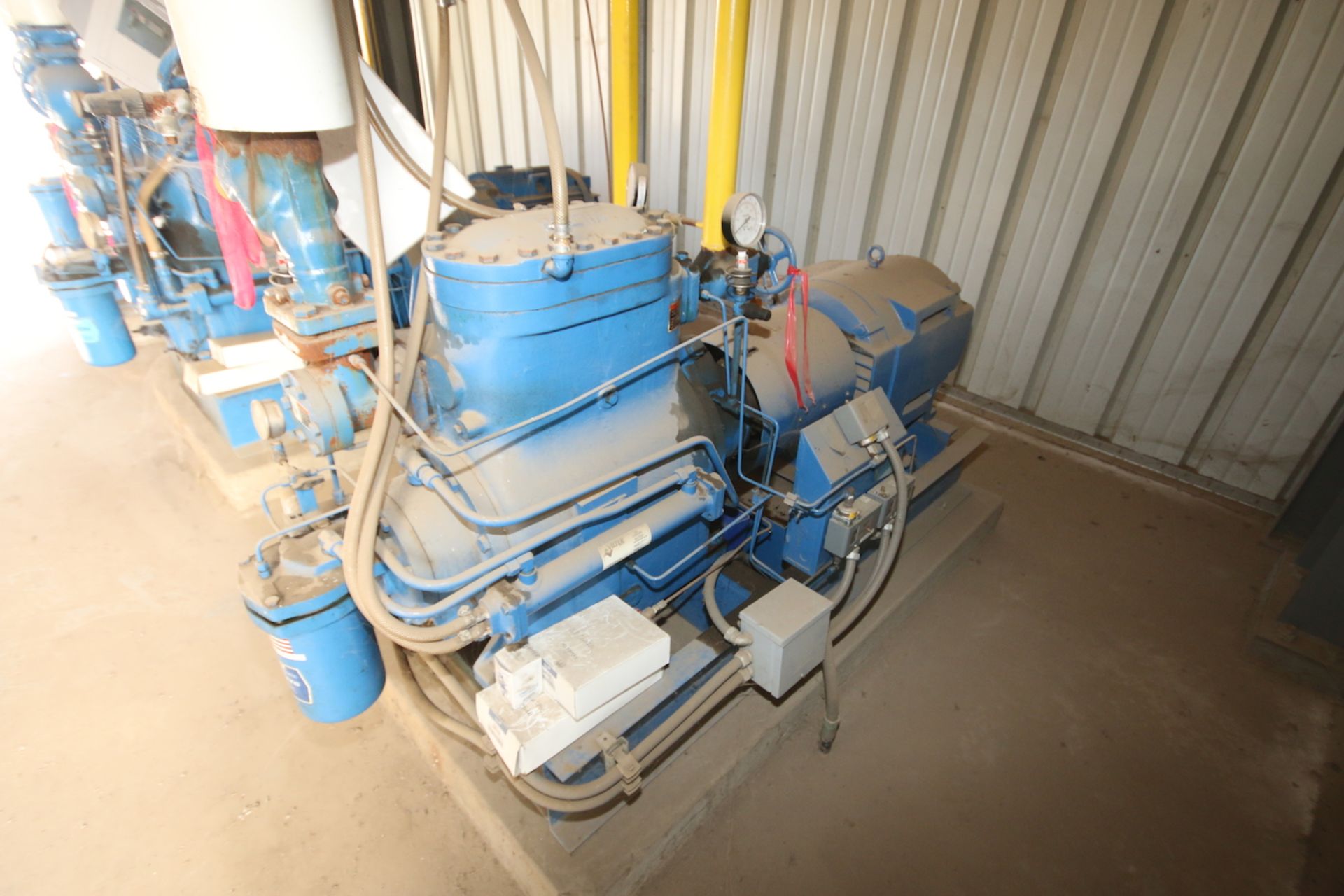 Vilter 2 - Cylinder @ 40 hp Ammonia Recip Compressor, Size 411K452XLD, Order No. SO64851, SN S1994 - Image 3 of 7