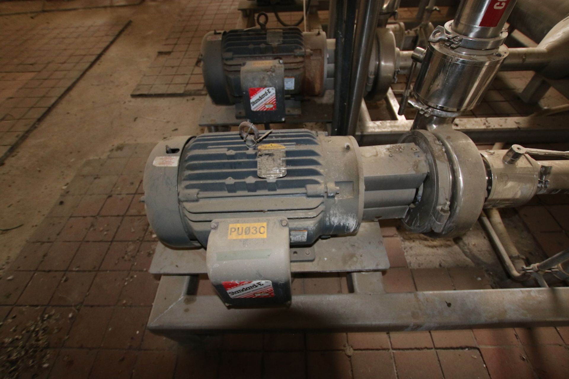 Recirculation Skid Equipped with (4) Centrifugal Pumps, Including (3) AMCO 25 HP & Wright Flow P - Image 6 of 13