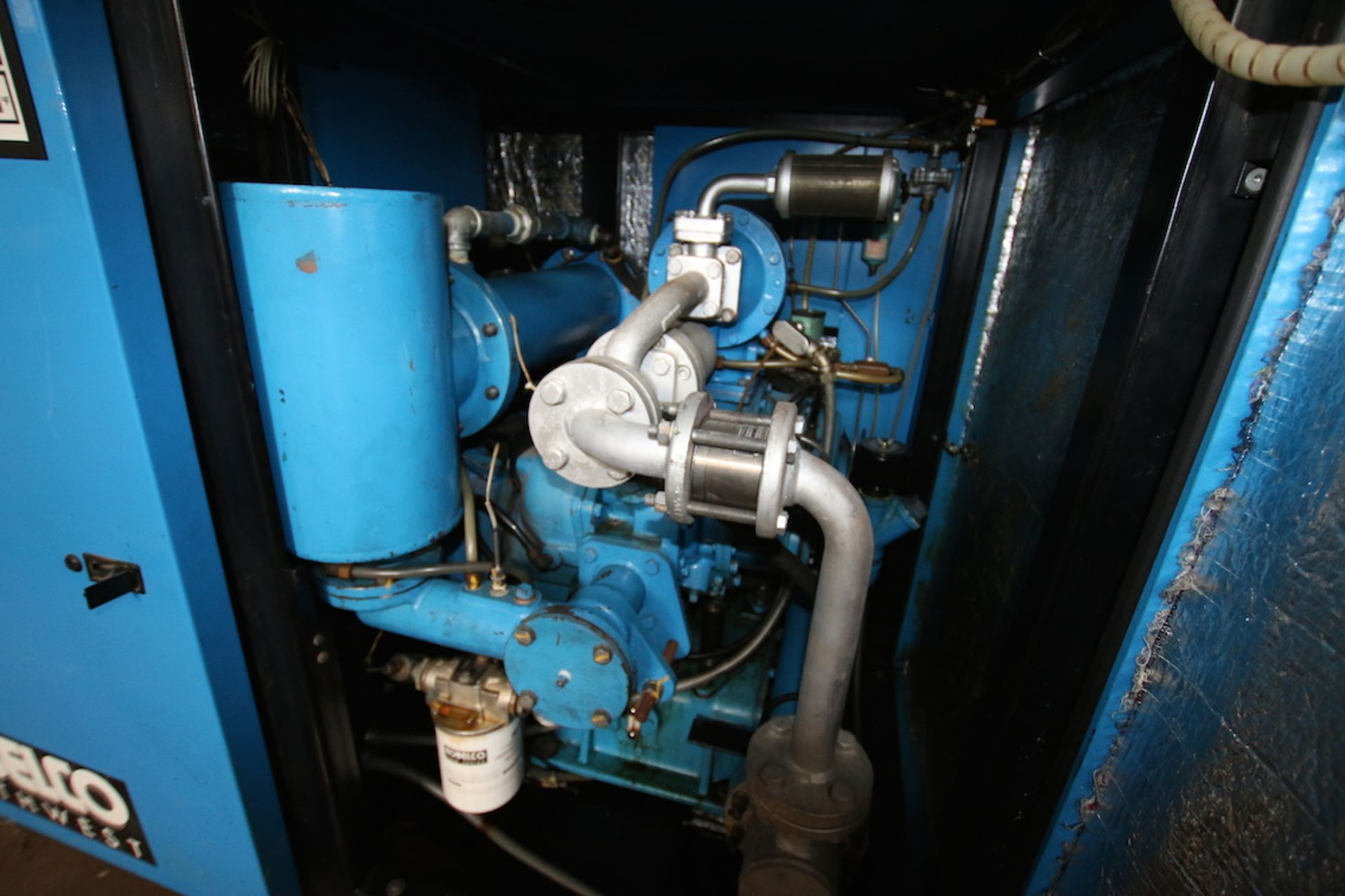 Kobelco 75 hp Screw AC, Model KNW 0-C/L, SN 94E0411, Water Cooled - Image 6 of 15