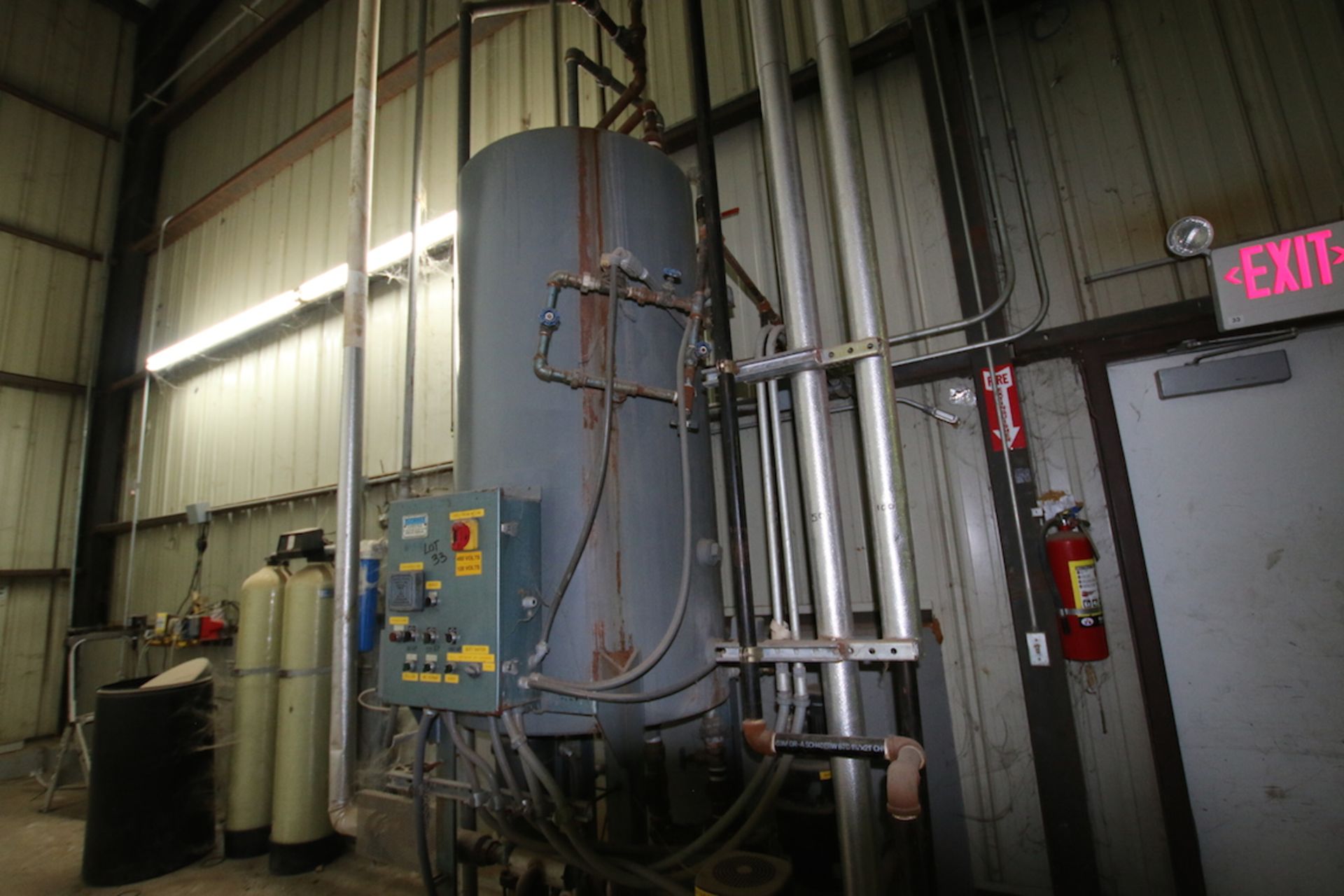Boiler Dearator with (4) Grundfos Pumps - Image 5 of 10
