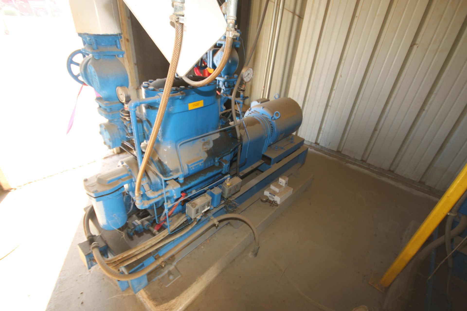 Vilter 2 - Cylinder @ 30 hp Ammonia Recip Compressor, Model 442, SN 11422 A CB, Order No. C4690 - Image 3 of 7