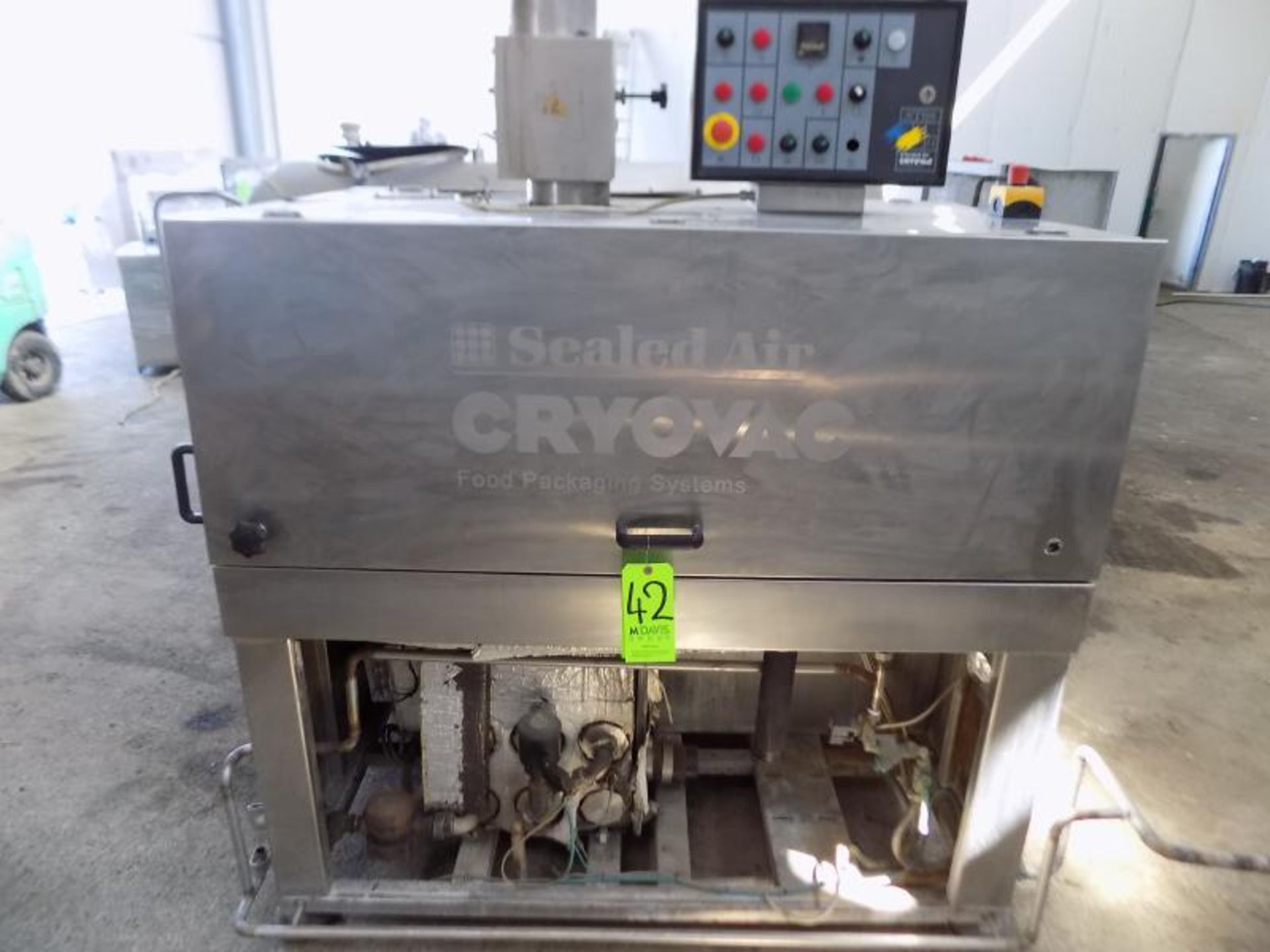 2007 Sealed Air S/S Cryovac Food Packaging Systems, Model ST98-600 STEAM, S/N A54301323